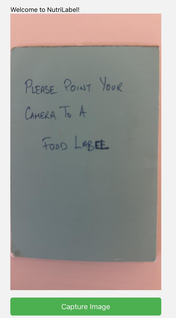 NutriLabel Nutrition Score